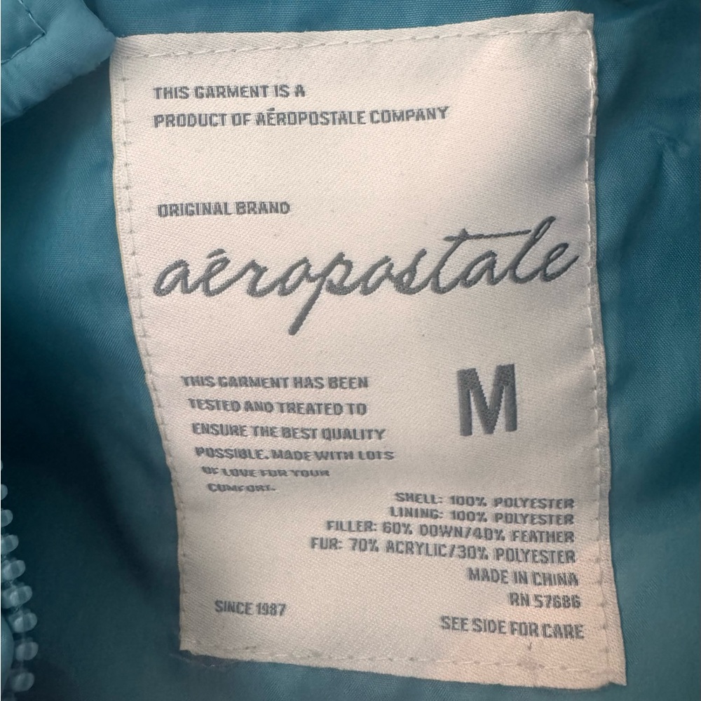 🍓6/$15🍓 Blue Hooded Puffer Vest - Picture 2 of 5